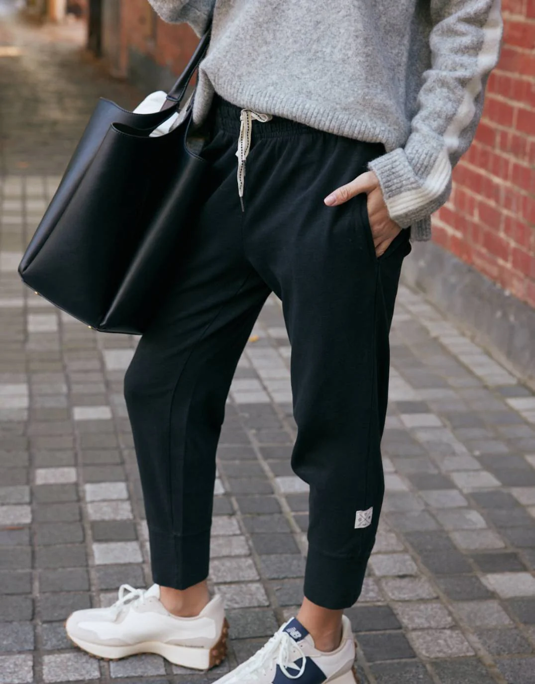 3/4 Brunch Pants - Black - Image 3