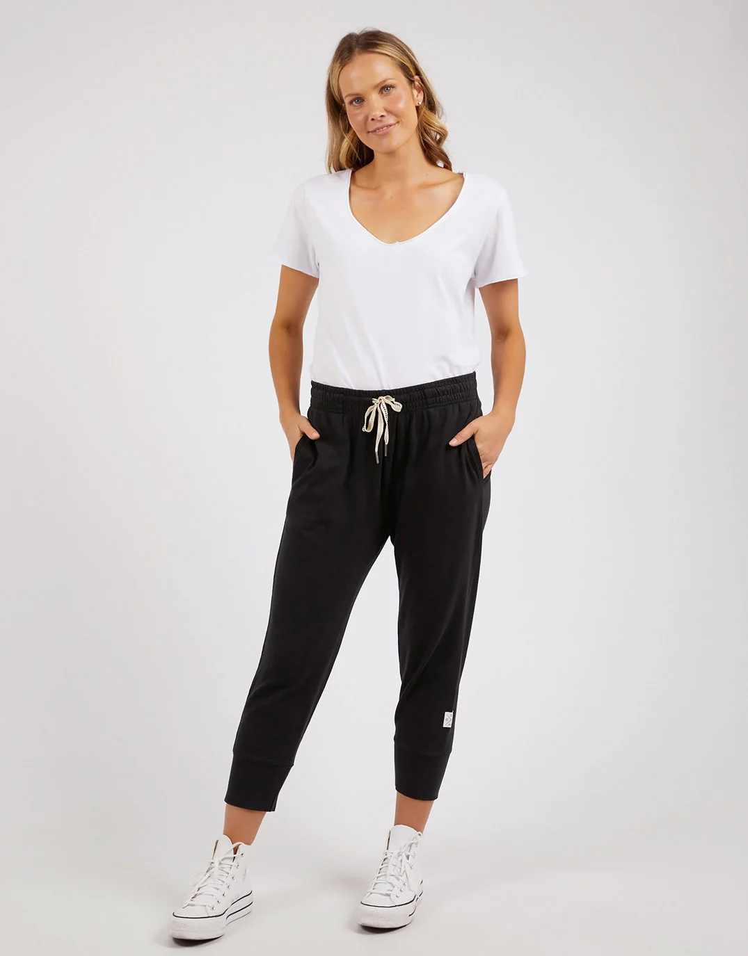 3/4 Brunch Pants - Black - Image 5