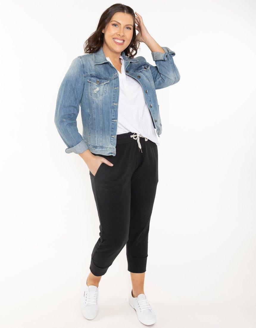 3/4 Brunch Pants - Black - Image 8