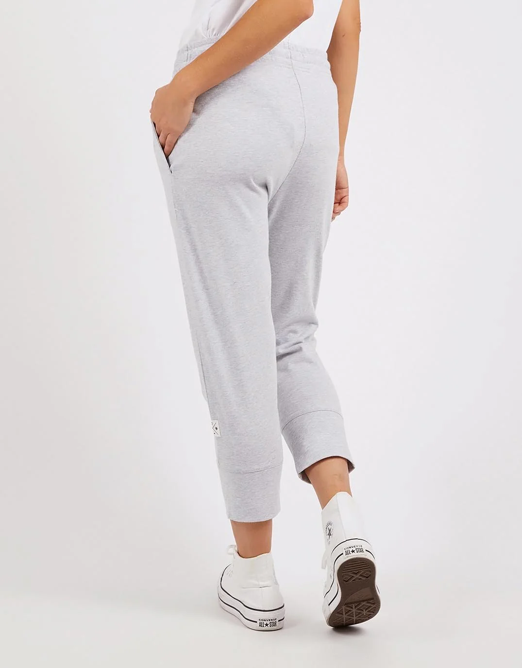 3/4 Brunch Pants - Grey Marle - Image 12