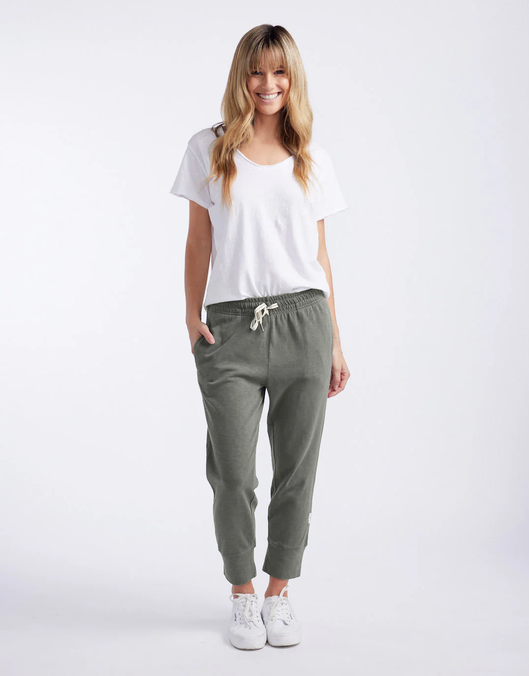 3/4 Brunch Pants - Khaki - Image 4