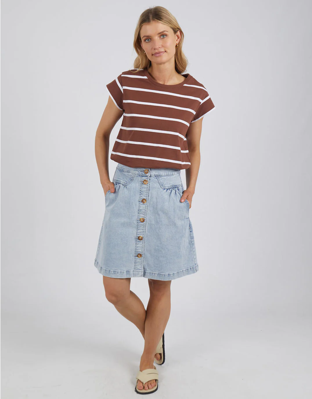 Amanda Skirt - Vintage Blue - Image 2