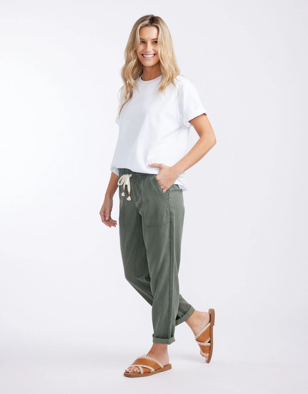 Beach Comber Pant - Khaki - Image 5