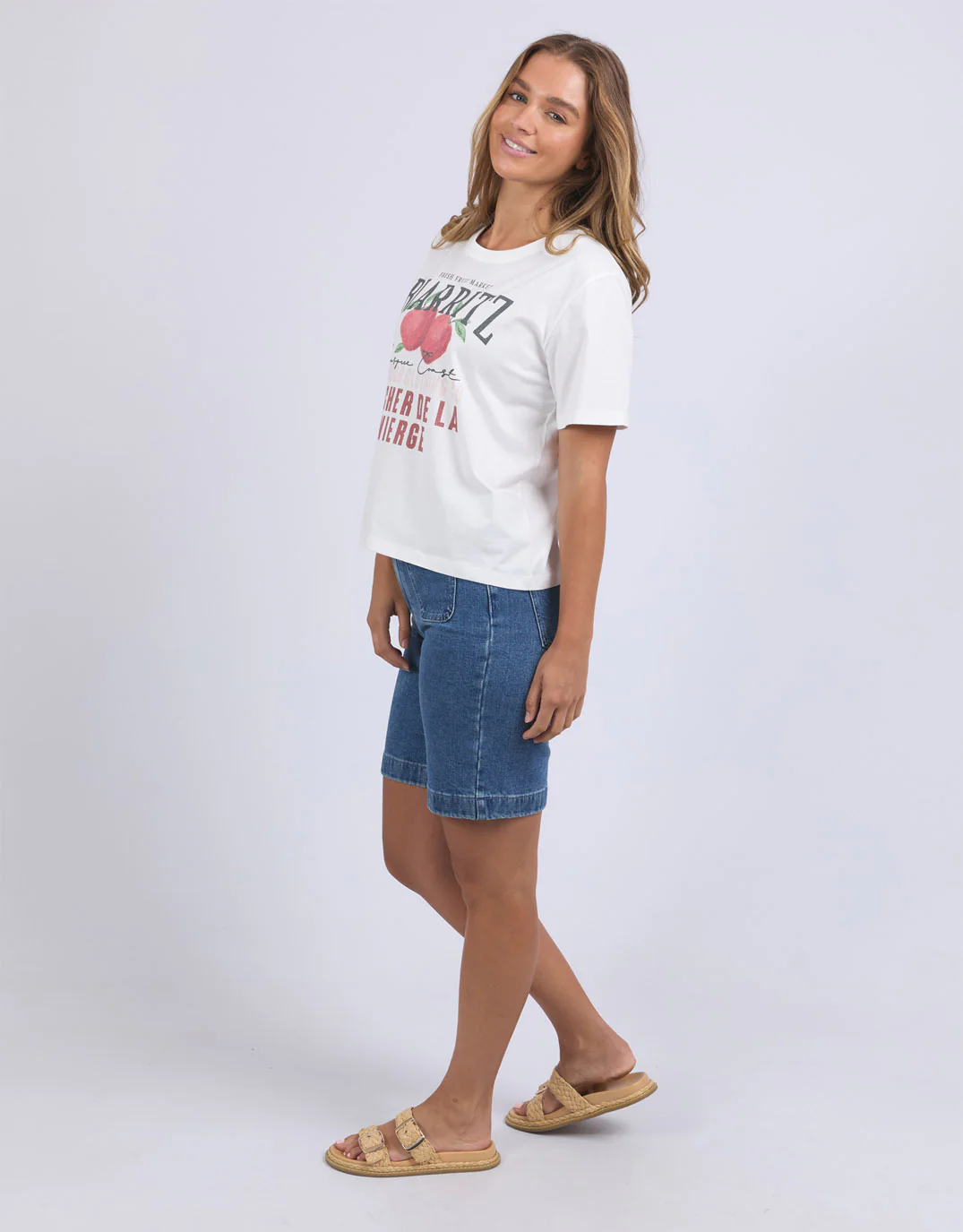 Biarritz Tee - Vintage White - Image 3