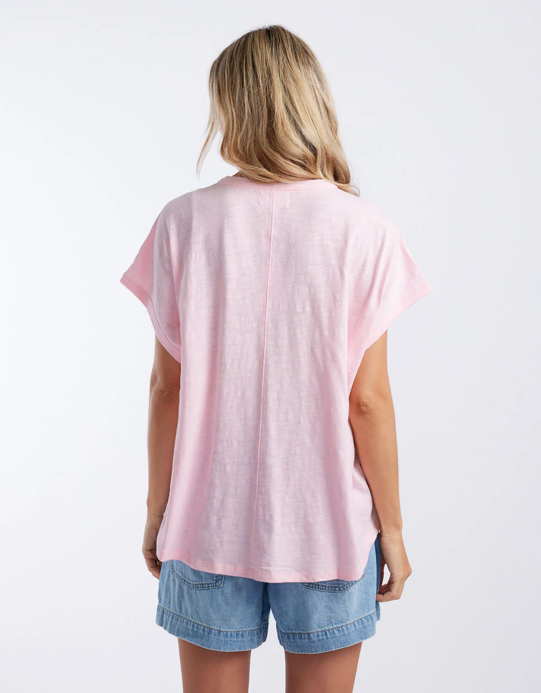 Camille Cotton Top - Ice Pink - Image 2