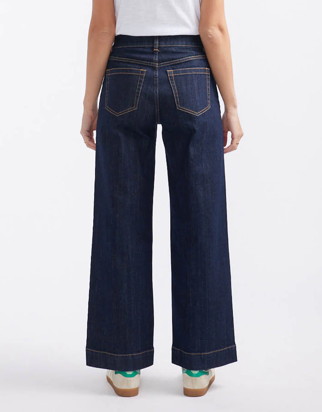 Catalina Wide Leg Jeans - Indigo - Image 11