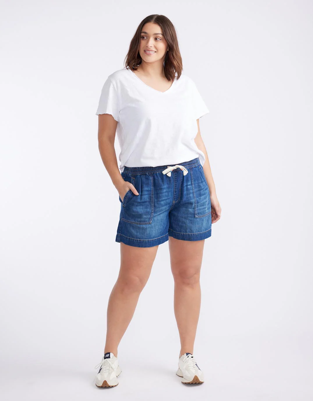 Coco Denim Short - Dark Wash - Image 10