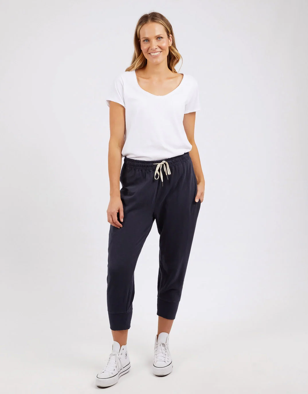 3/4 Brunch Pants - Navy - Image 5