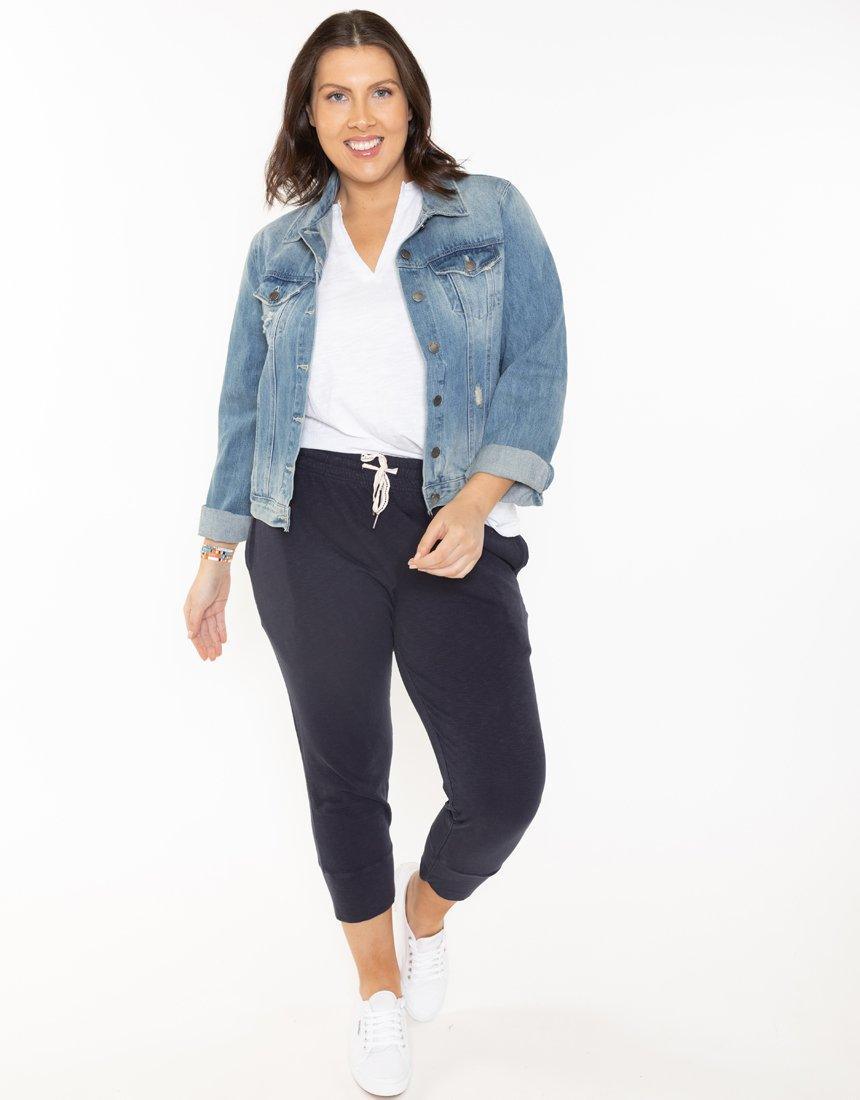 3/4 Brunch Pants - Navy - Image 8