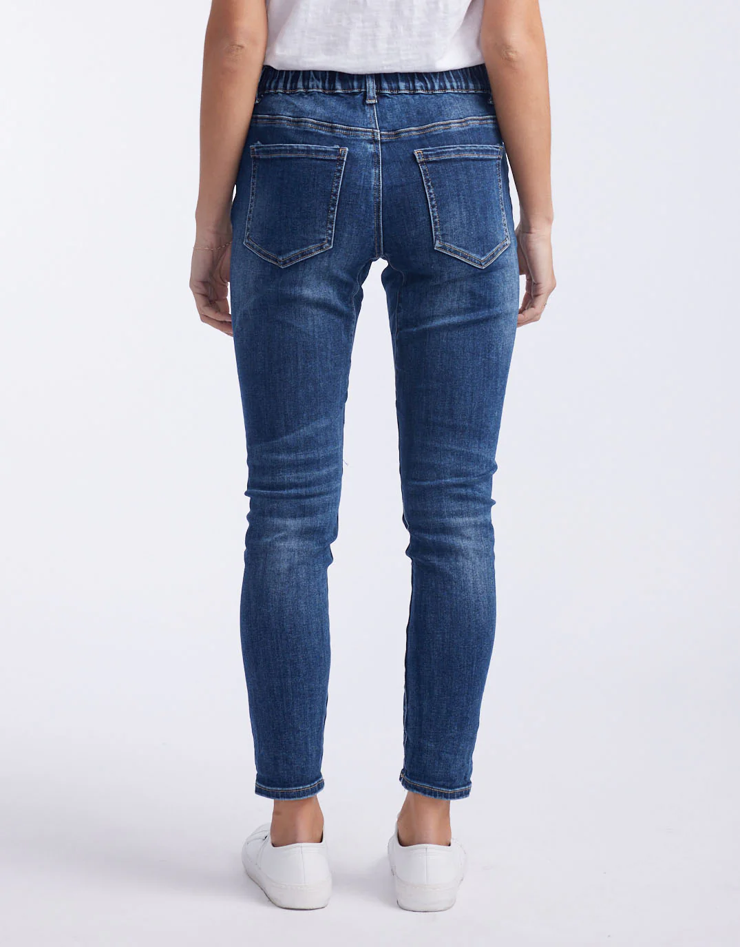 Emma Stretch Jean - Dark Denim - Image 5