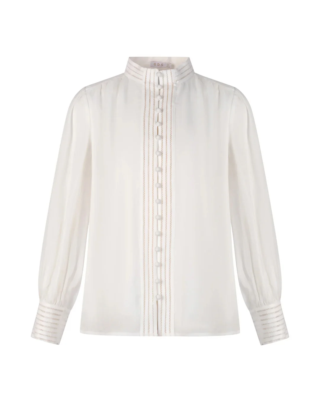 Felice Linen Shirt - White - Image 6