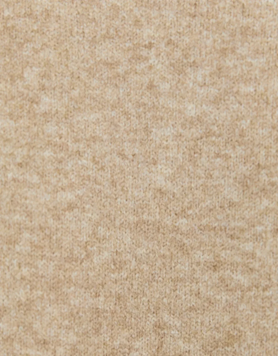 Forage Mock Neck Long Sleeve Jumper - Biscuit - Image 5