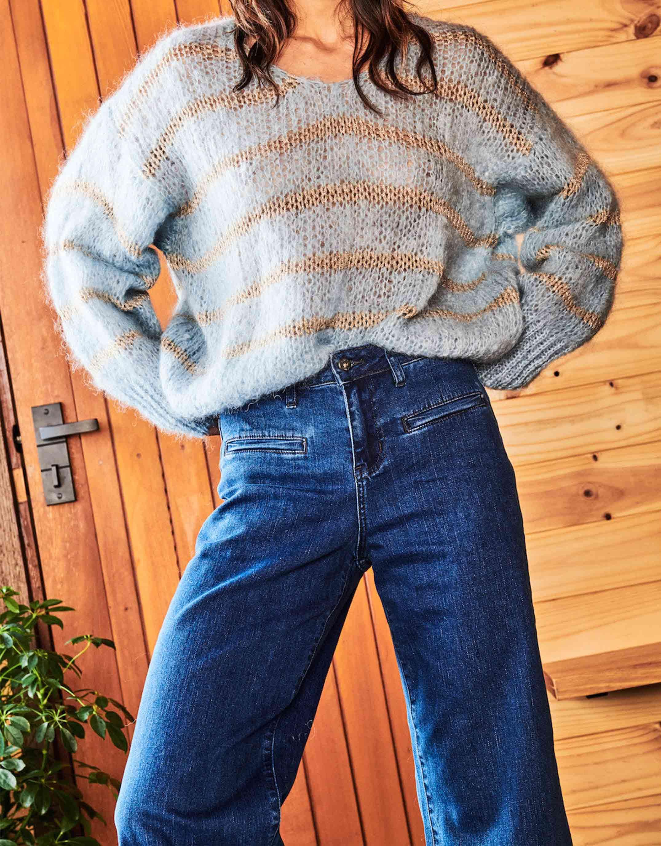 Freya Jeans - Mid West Blue - Image 12