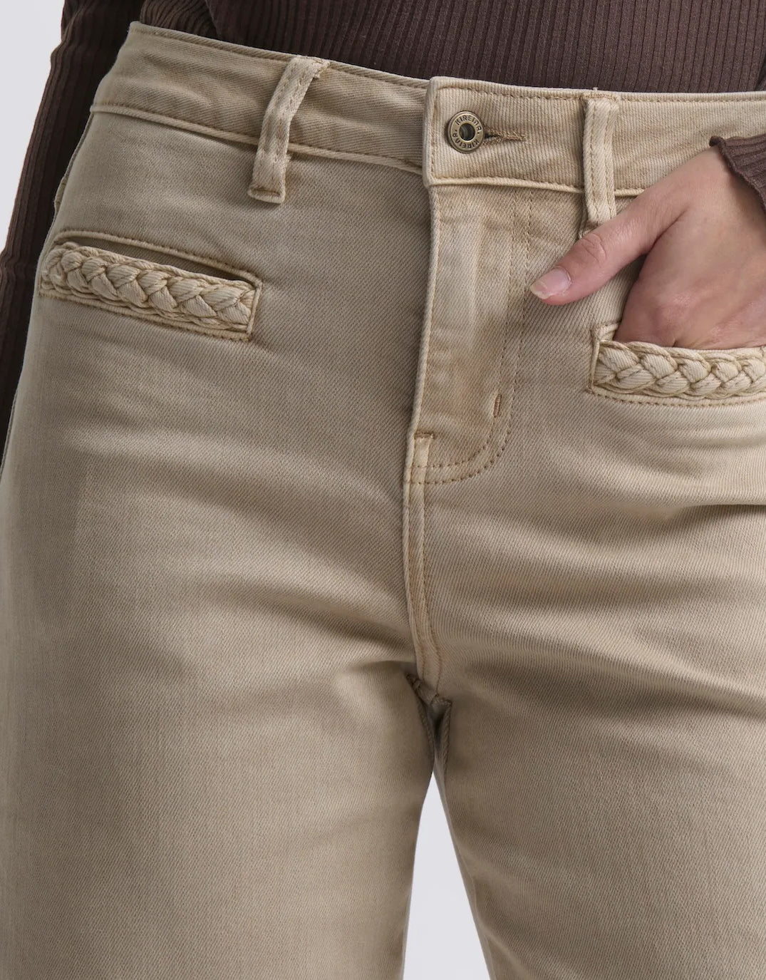 Freya Plait Pocket Jean - Arizona - Image 6