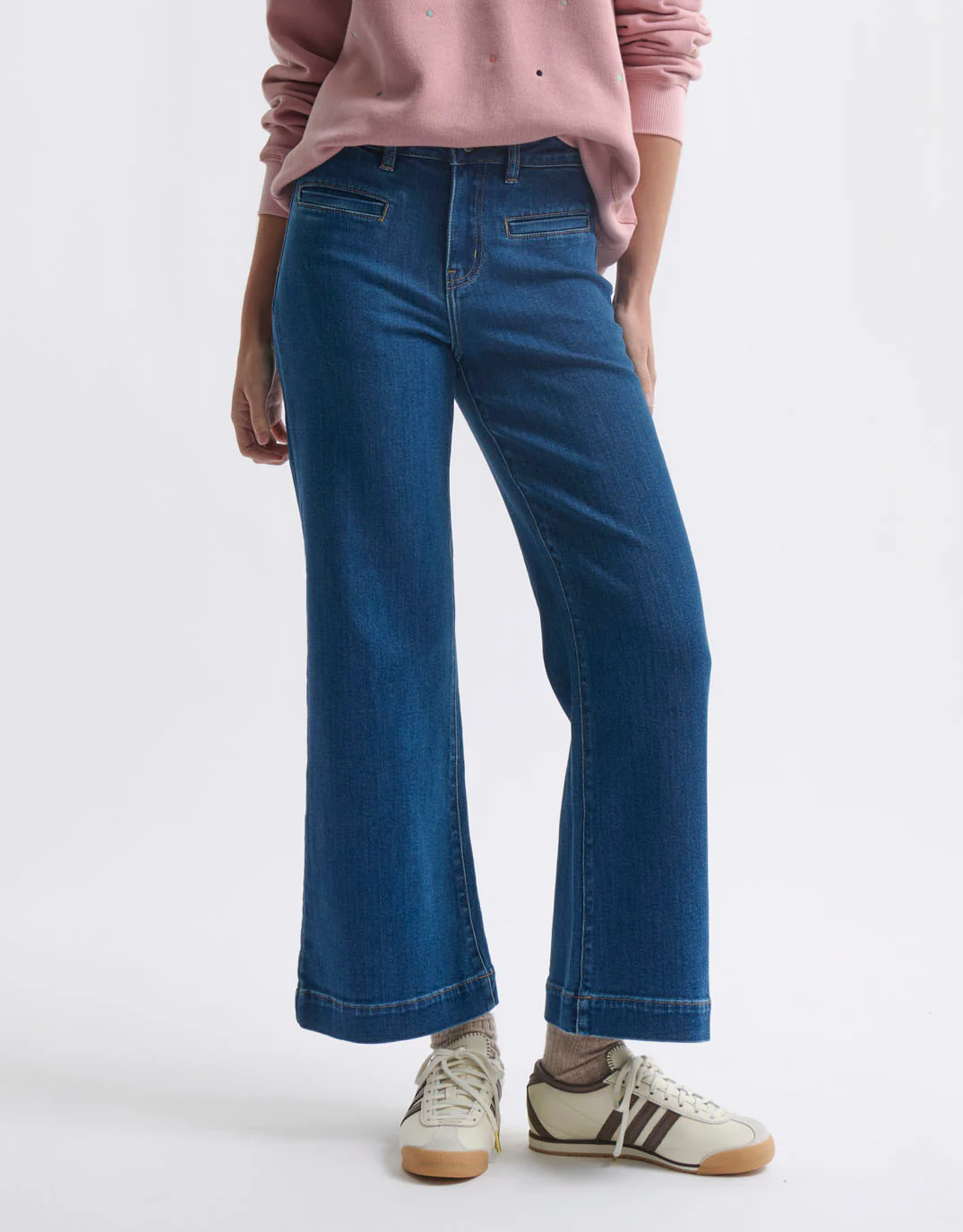Freya Welt Pocket Jean - Brentwood Blue