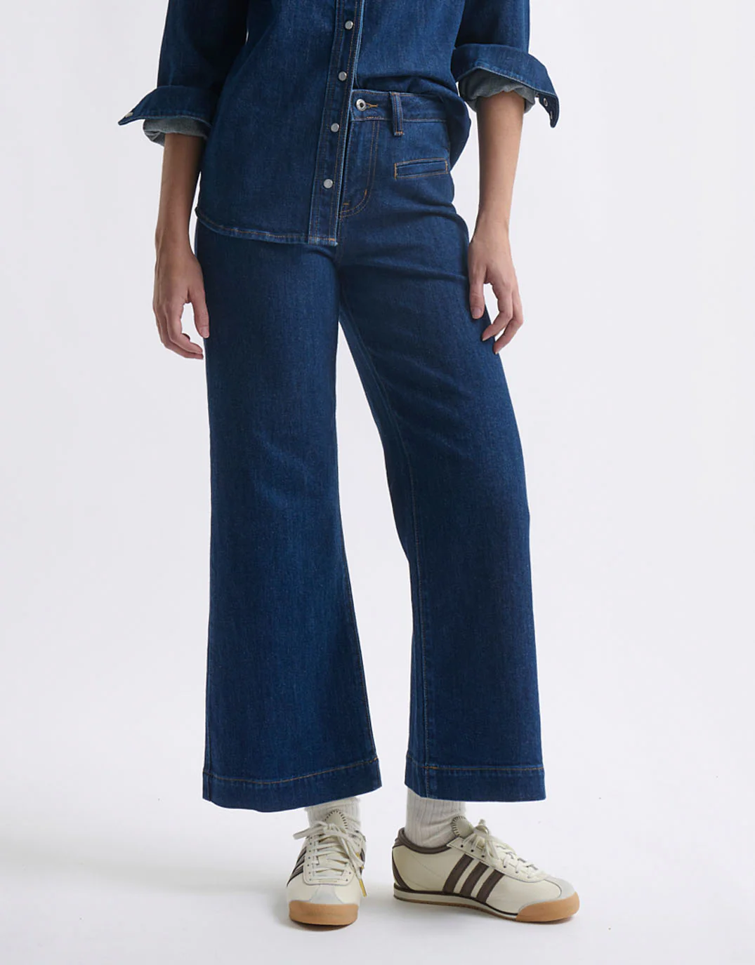 Freya Welt Pocket Jean - Palisade Blue