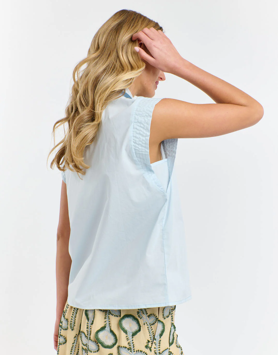 Gigi Shirt - Powder Blue - Image 7
