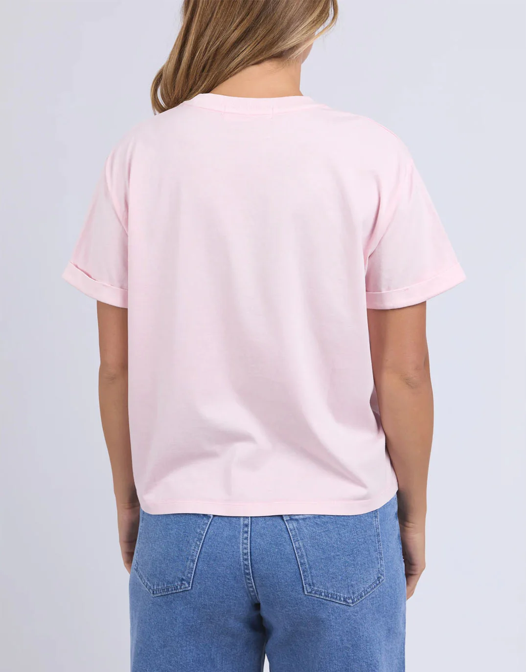 Huntleigh Oversized Tee - Pale Pink - Image 6