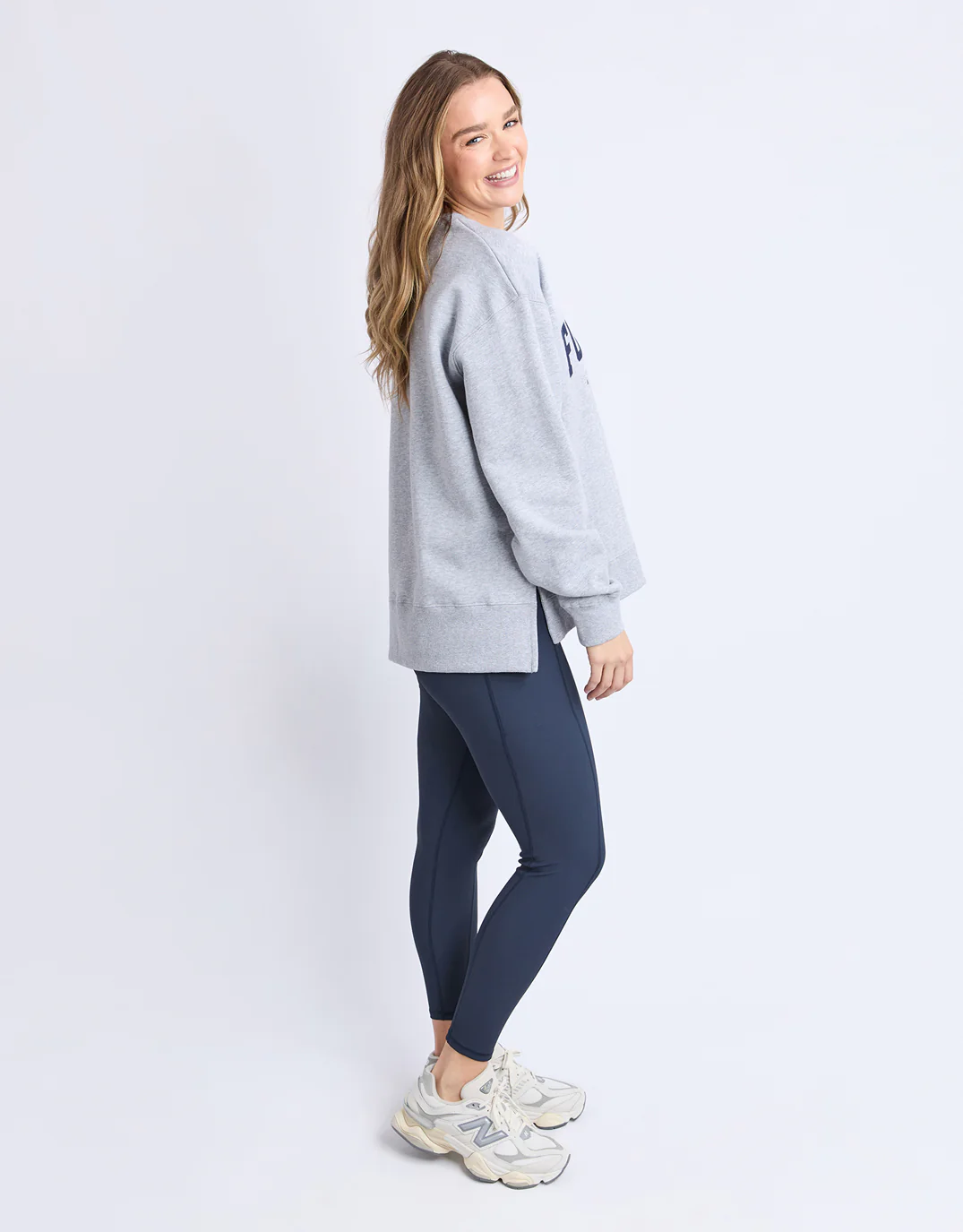 Intention Crew - Grey Marle/Navy - Image 3