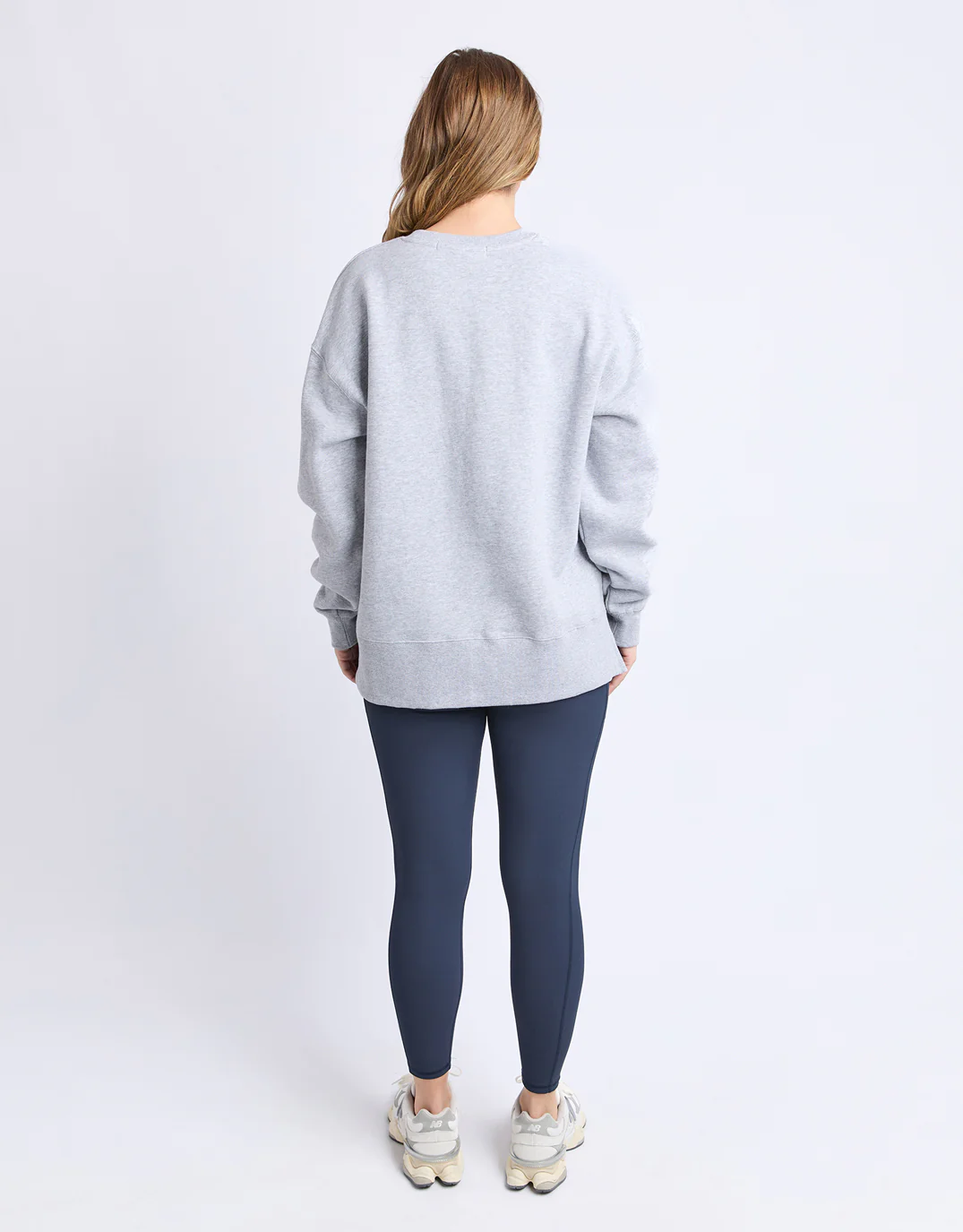 Intention Crew - Grey Marle/Navy - Image 6