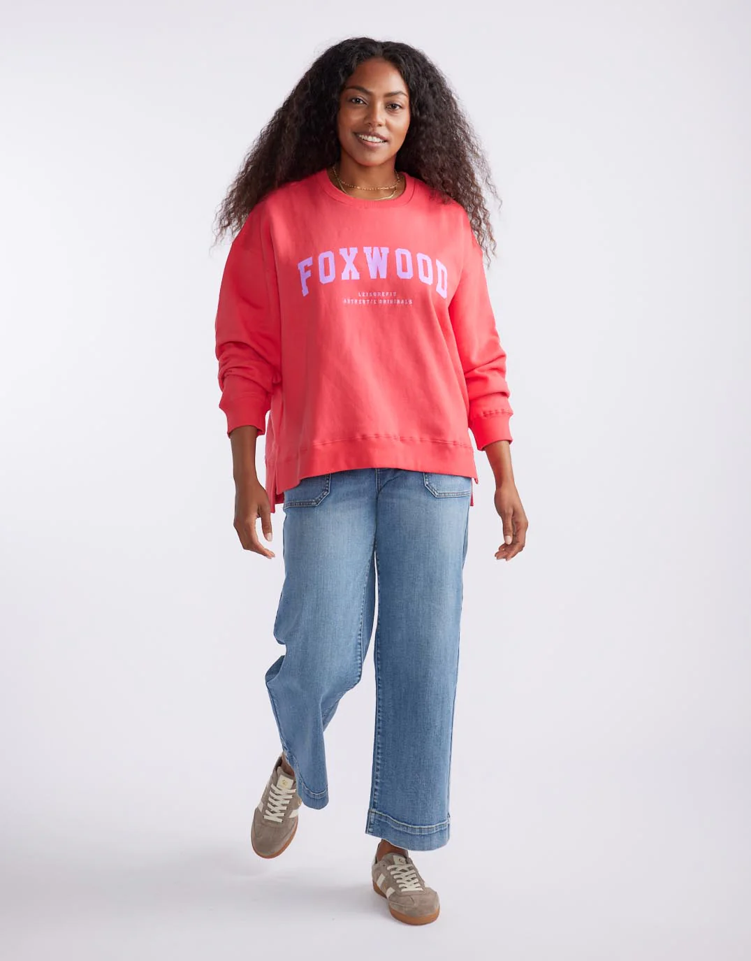 Interval Crew - Raspberry / Neon Lilac - Image 3