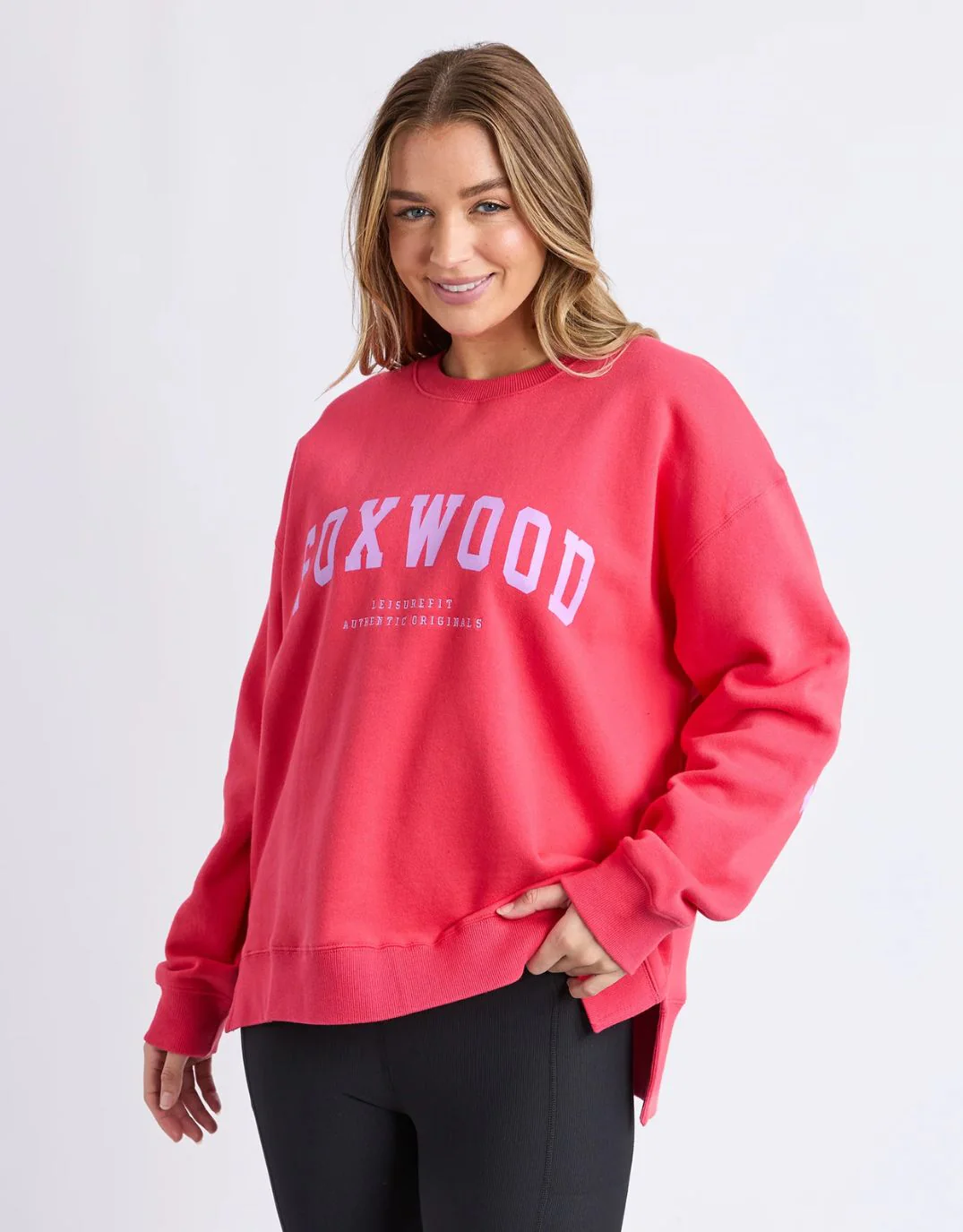 Interval Crew - Raspberry / Neon Lilac - Image 5