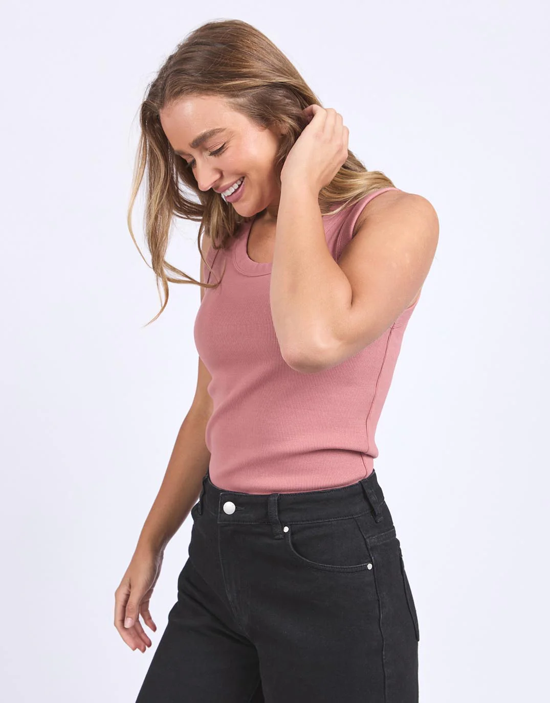 Iris Tank - Ash Rose - Image 4