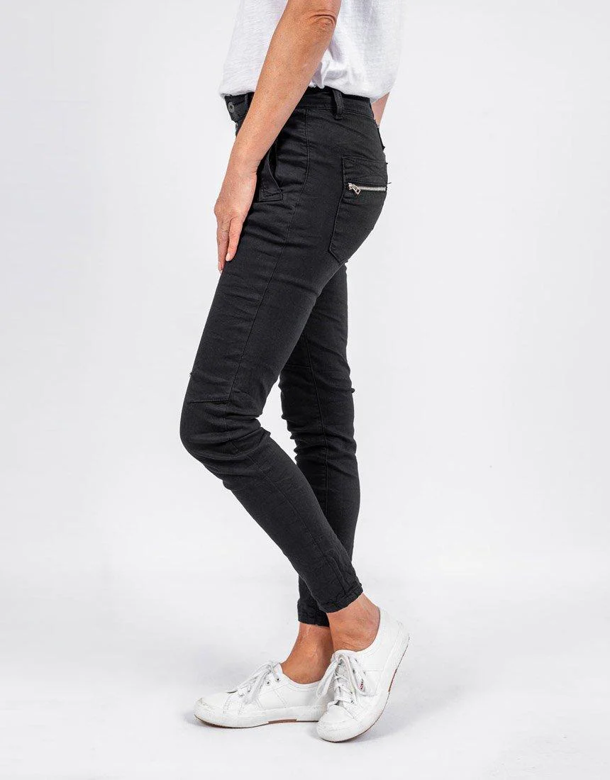 Italian Star Jeans - Black - Image 4