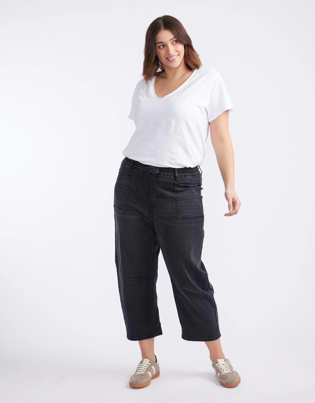 Leo Barrel Jeans - Black - Image 2