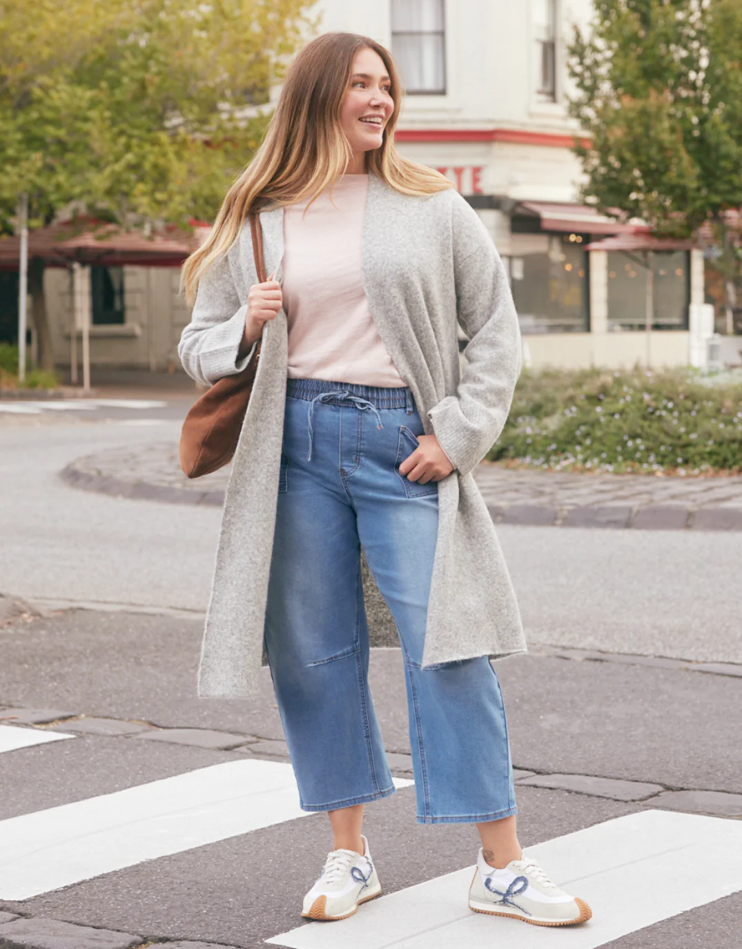 Leo Barrel Jeans - Blue Denim - Image 2