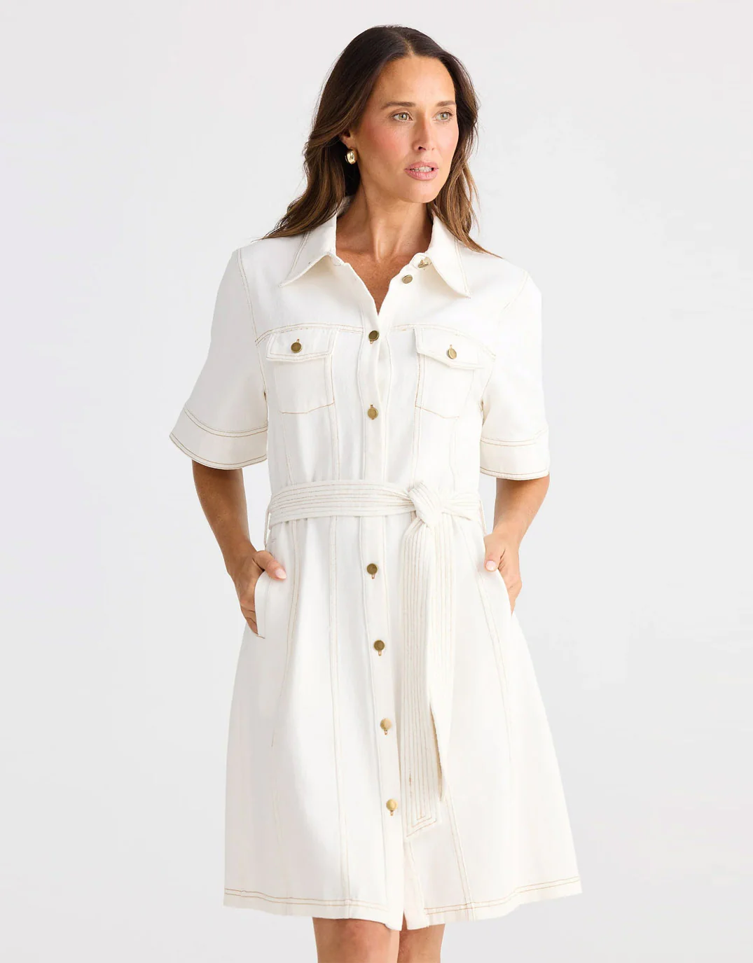 Leroy Dress - Milk - Image 2