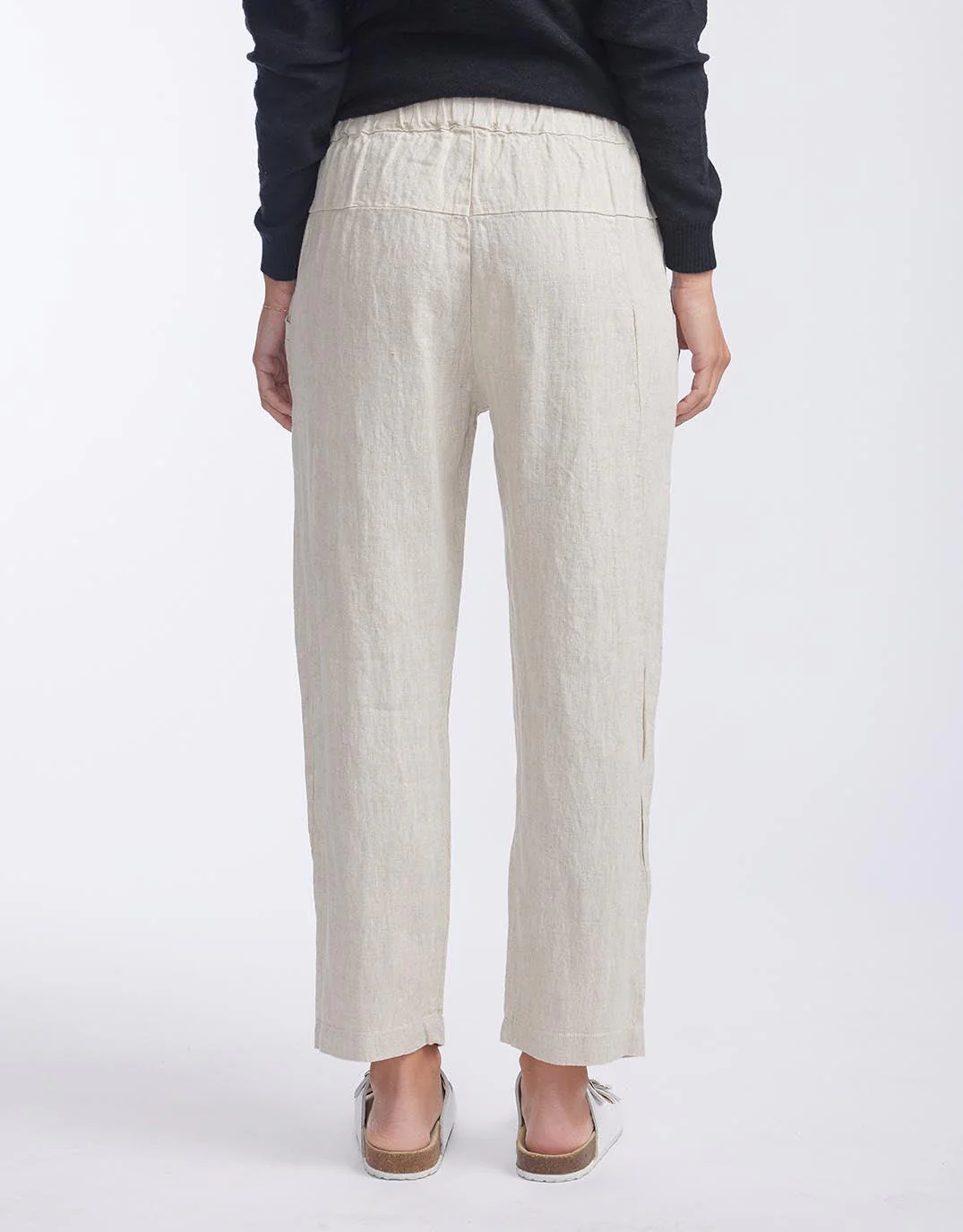 Luxe Linen Pants - Natural - Image 7