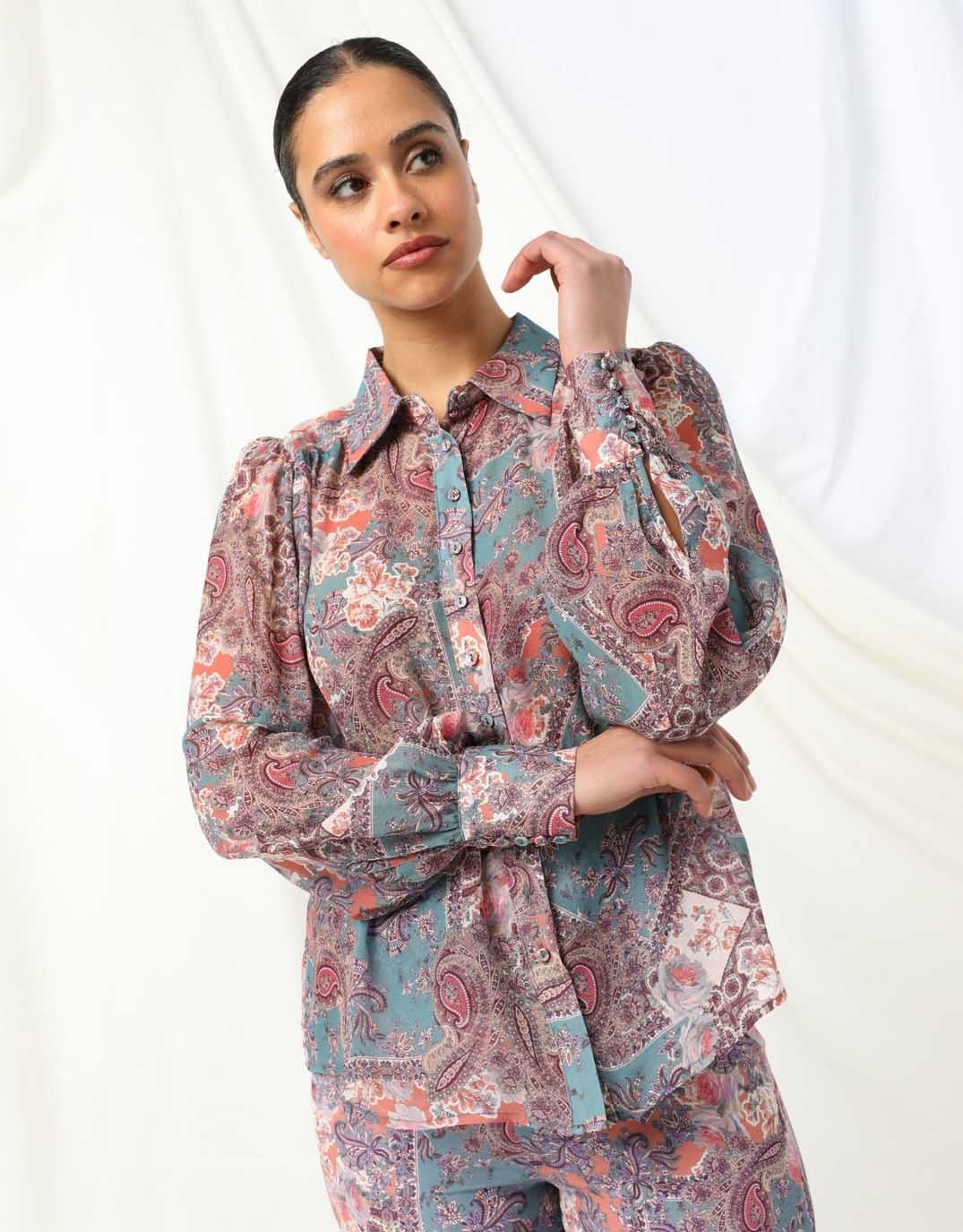 Margot Blouse - Multi - Image 2