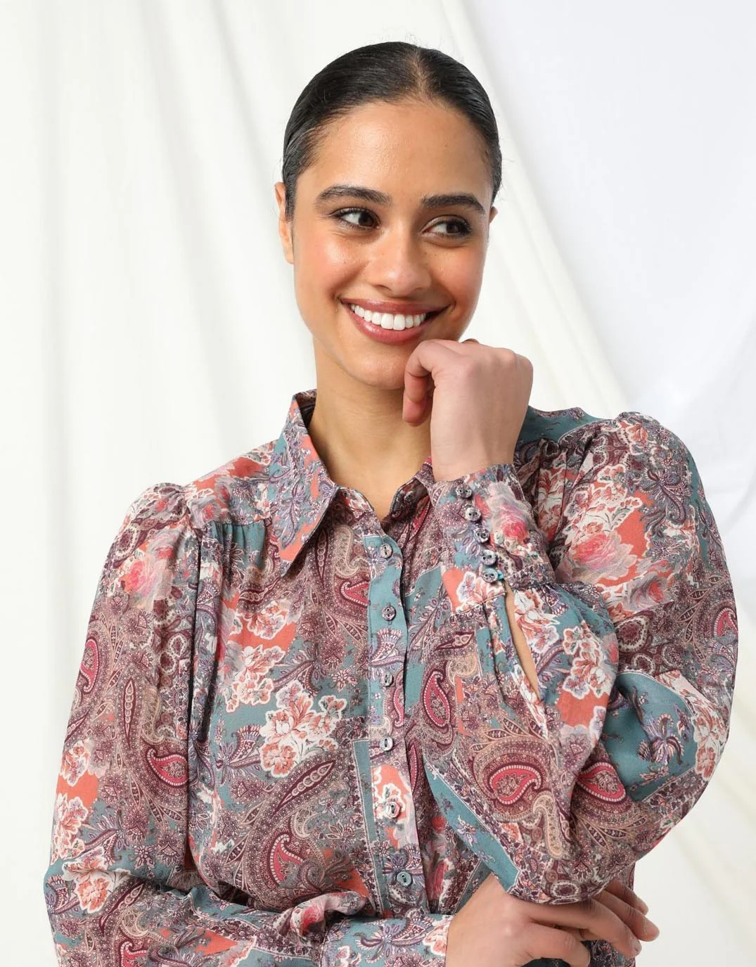 Margot Blouse - Multi - Image 6