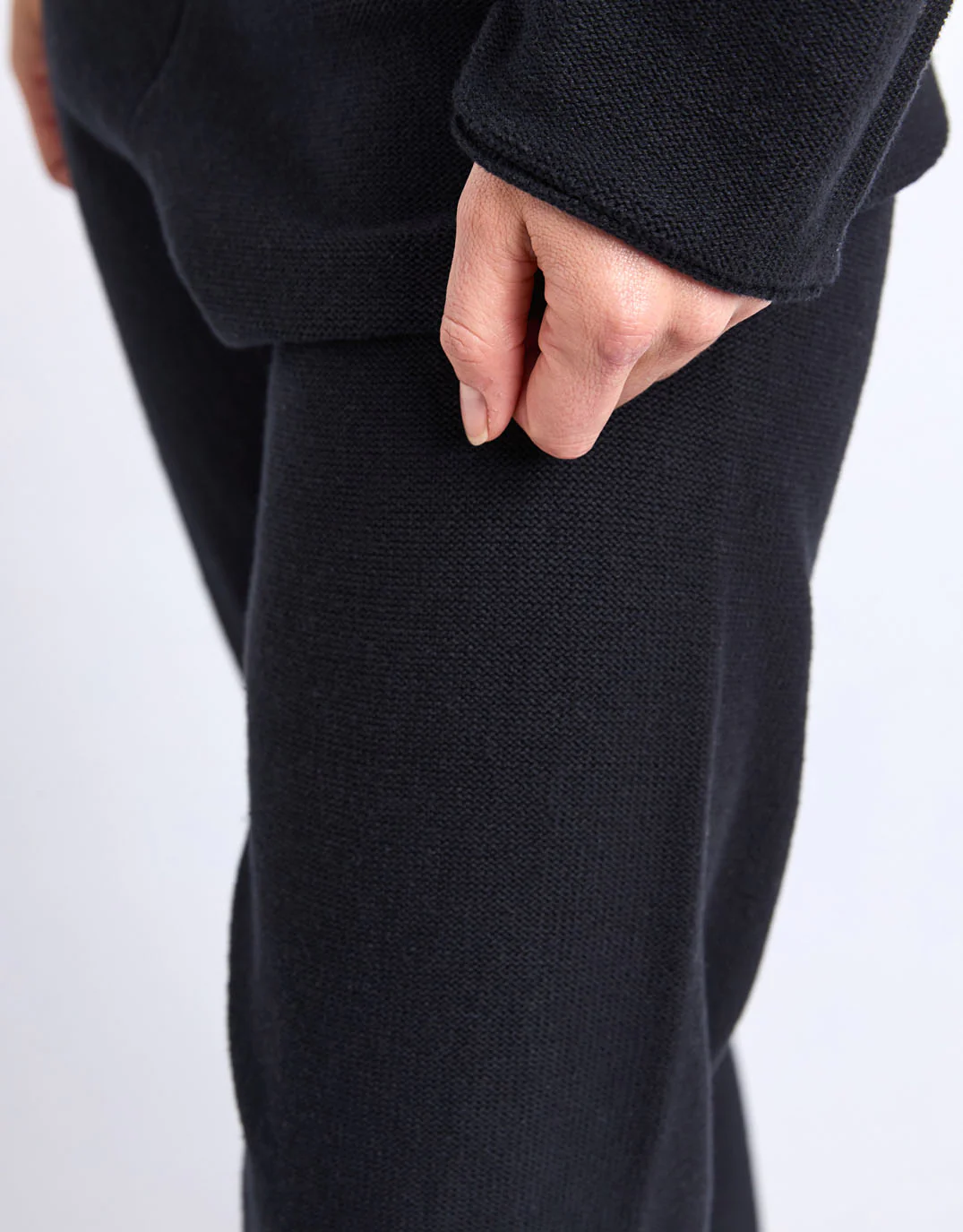 Marley Knit Pant - Black - Image 4