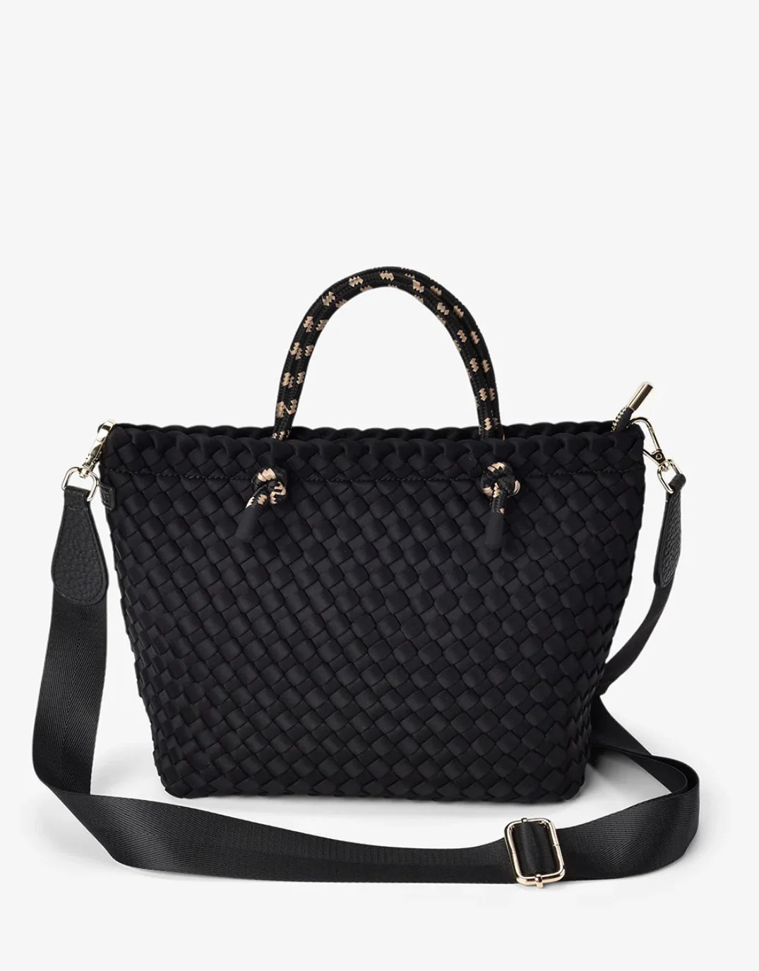 Michigan Tote - Black Neo Plait