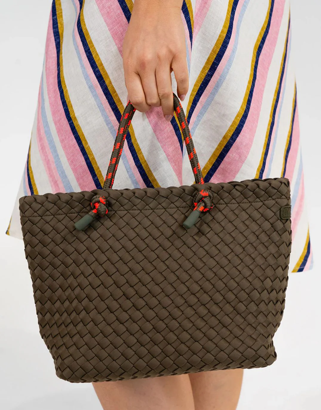 Michigan Tote - Khaki Neo Plait - Image 9