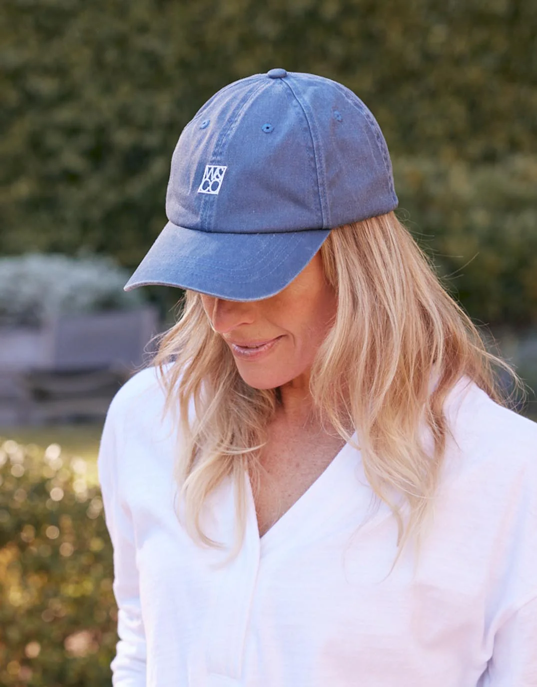 Monogram Cap - Washed Navy - Image 2