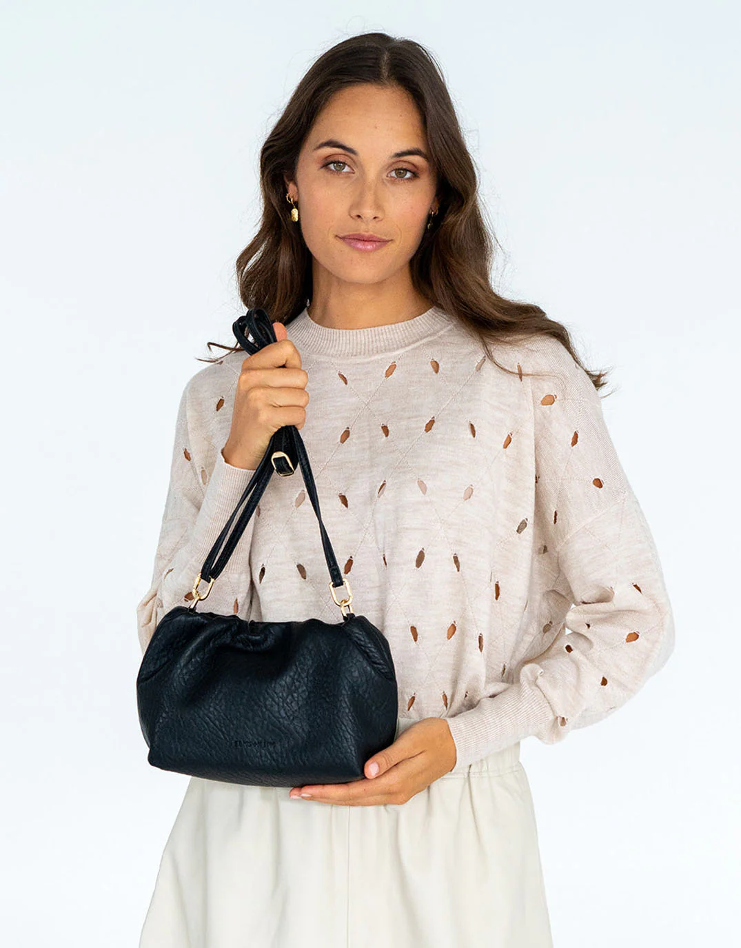 Monty Cross Body Bag - Black - Image 2
