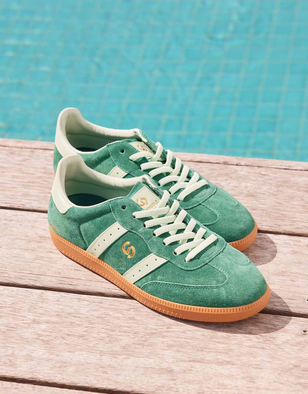 Parallel Suede Sneakers - Green/Mint - Image 4