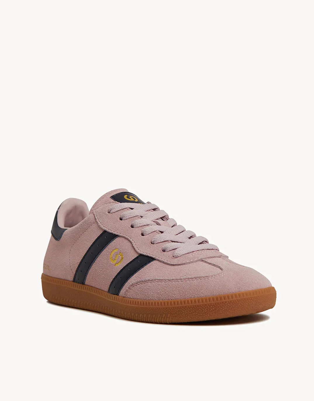 Parallel Suede Sneakers - Pink/Navy
