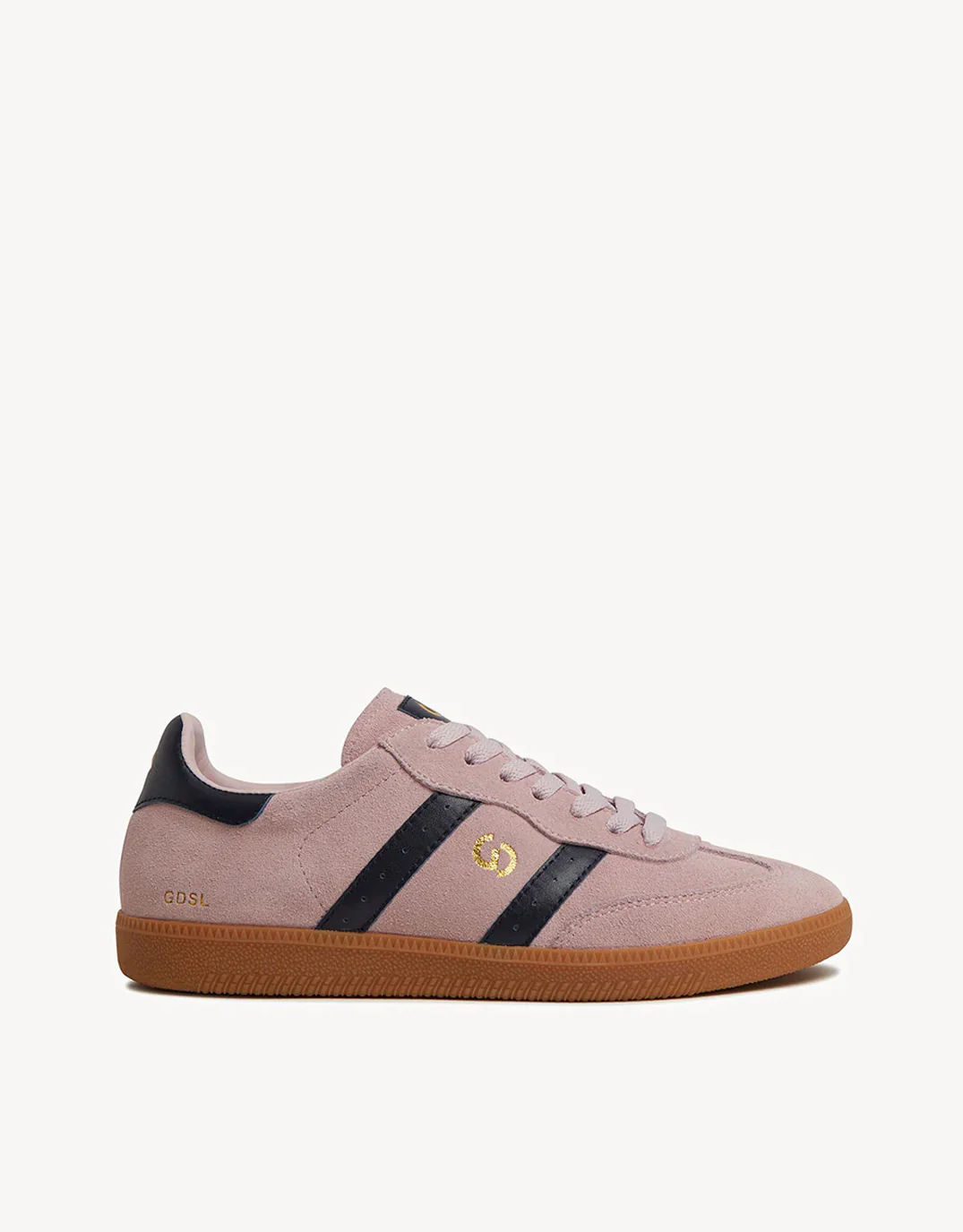 Parallel Suede Sneakers - Pink/Navy - Image 2