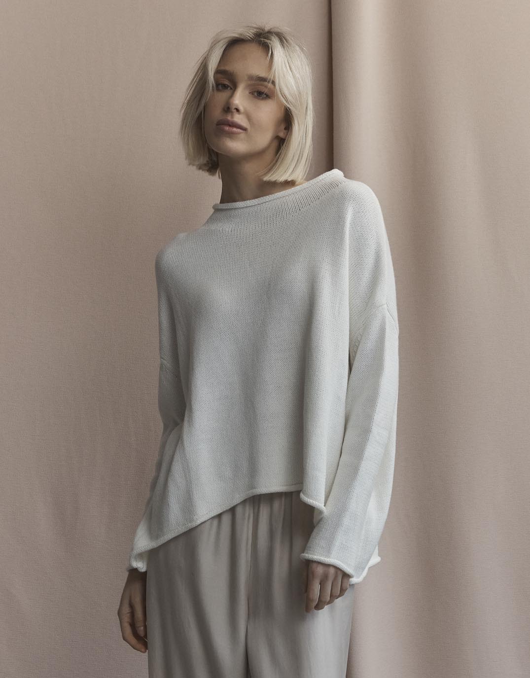 Rilee Sweater - White - Image 2