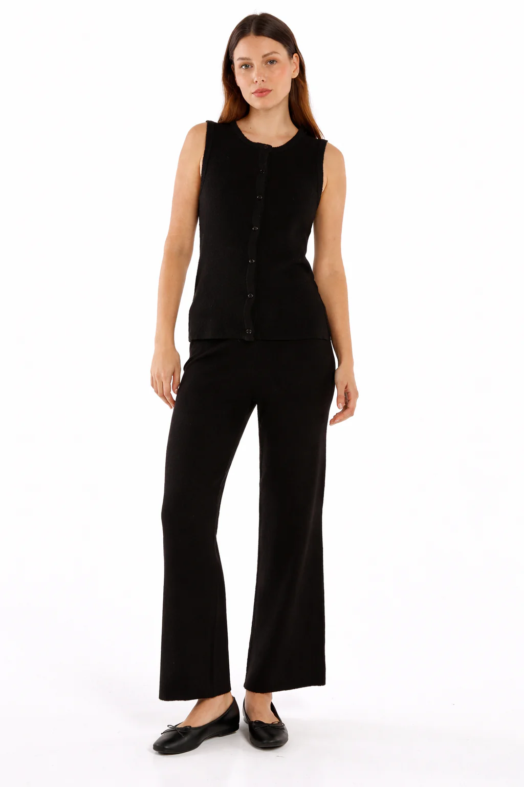 Nash Knit Pant - Black - Image 2