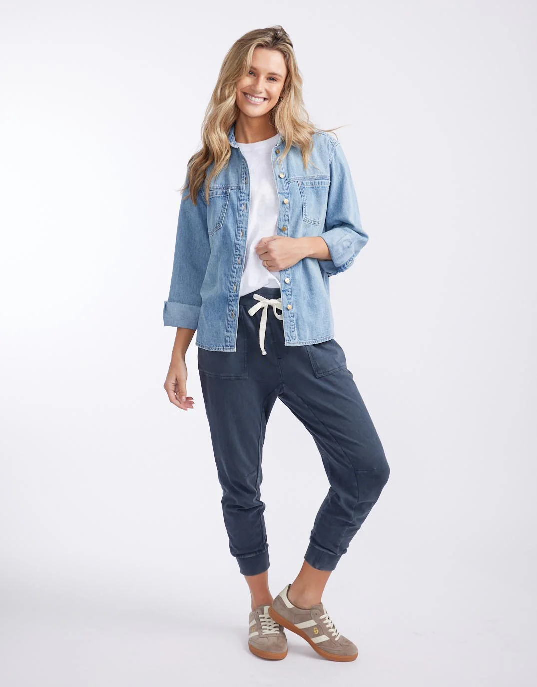 The Sunset Pant - Washed Navy - Image 2
