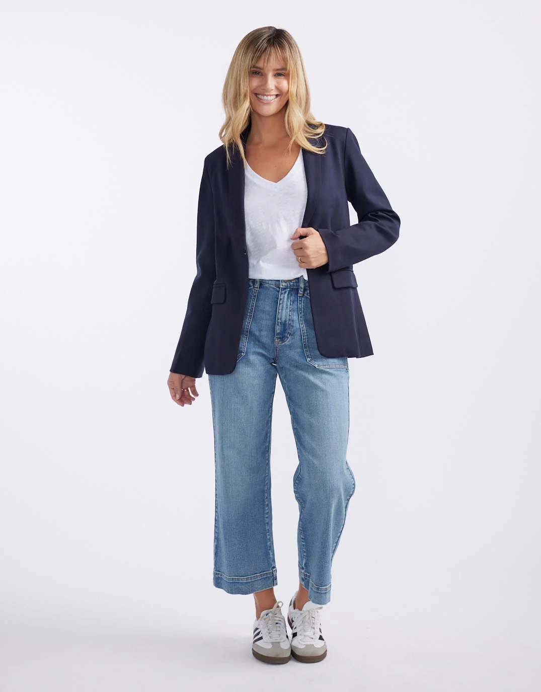 Timeless Ponte Blazer - Navy - Image 7