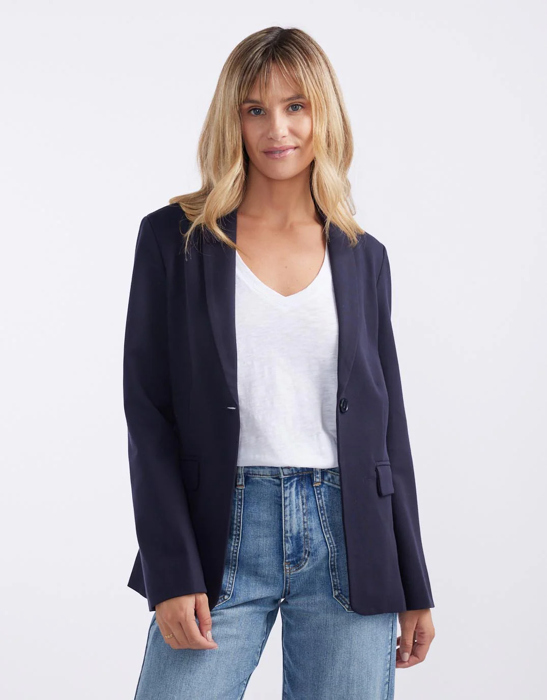 Timeless Ponte Blazer - Navy - Image 8